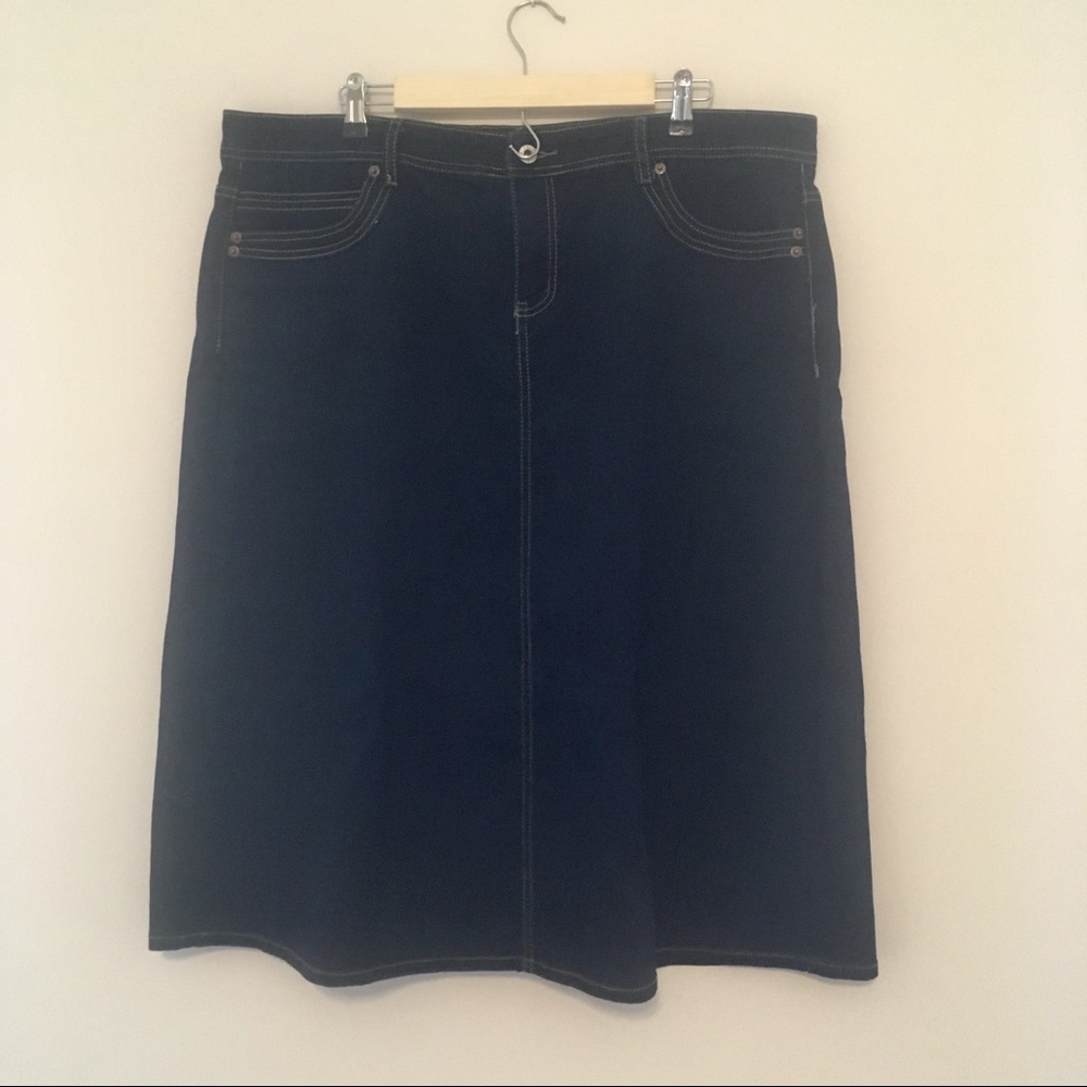 NWOT Be-Girl A-Line Denim Skirt